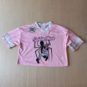 Spiderman Cropped Jersey